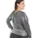thumbnail image 3 of Blusa textura metalica Roman Fashion /Tallas Extras, 1883 (Plateado) plateado 40, 3 of 5