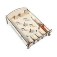thumbnail image 2 of Yinanstore Miniature Pinball Machine 3D Wooden Puzzle Ages 7 and up Christmas Model Building Kit Interactive DIY Brain Teaser Innovative, 2 of 8