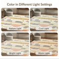 thumbnail image 7 of ODIKA 8'x10' Washable Area Rug Spots Spotted Cow Abstract Geometric Stripes Contemporary Designer for Living Room, Under Sectional, Family , Durable, Non-Slip, 7 of 7