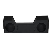 QPower Dual 12" Underseat Sub Enclosure Box for Dodge Ram Crew Cab & Quad Cab 2019-2025