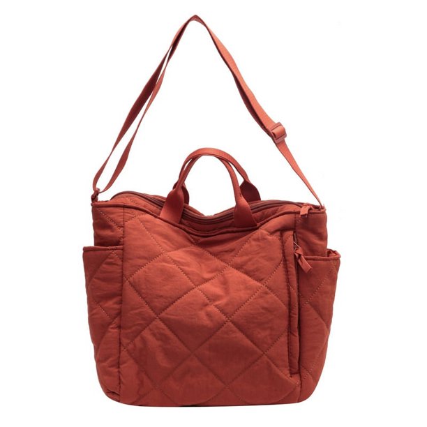 Bolso informal de gran capacidad para otoño e invierno, bolso de mujer Ruiying, bolso de hombro para viajeros, bolso cruzado, bolso de mano portátil