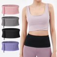 thumbnail image 2 of Waist Bag Ergonomic Hidden Pockets Moisture-Wicking Super Stretchy Not Tight Storage Comfortable Multifunctional Knit Breathable Concealed Waist Bag Outdoor Accessory, 2 of 10