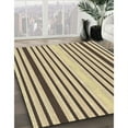 thumbnail image 3 of Ahgly Company Machine Washable Indoor Rectangle Transitional Brown Gold Area Rugs, 5' x 8', 3 of 7