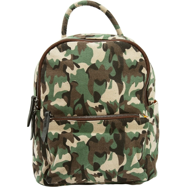 Camo canvas backpack hot sale