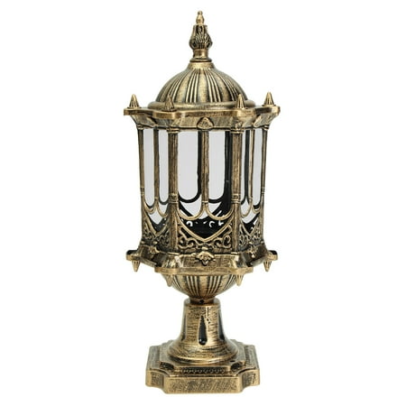 Outdoor Lighting Pillars Fashion Wall Light Post Lanterns Pillar Lamp Porch Lighting Outdoor Garden Light Walkway Led Lights Home Decor Party Supplies ()