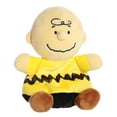 thumbnail image 2 of Aurora - Mini Multicolor Peanuts - Palm Pals 5" Charlie Brown - Adorable Stuffed Animal, 2 of 5