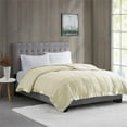thumbnail image 6 of Madison Park Windom King Microfiber Down Alternative Stain Resistant Blanket - Cream, 6 of 8