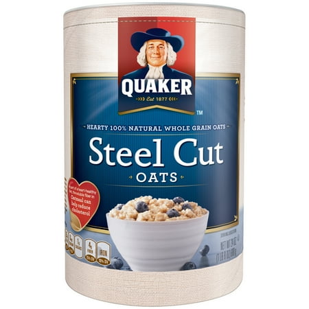 Quaker�� Steel Cut Oats 64 oz. Canister