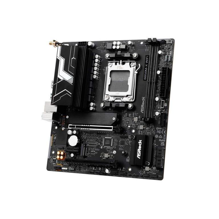 ASRock B850M-X WiFi R2.0 AM5 AMD B850 SATA 6Gb/s USB 3.2