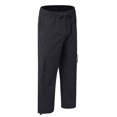 thumbnail image 5 of Kcolen Men Casual Pants Baggy Casual Style Solid Color Ice Silk Men's Casual Loose Fit Sport Work Pants with Ankle, 5 of 6