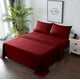 thumbnail image 1 of Juego completo de sábanas Queen: transpirables y suaves, incluye sábana encimera, sábana ajustable y 2 fundas de almohada, de fácil cuidado y con bolsillos profundos., 1 of 7