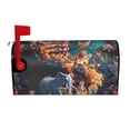 thumbnail image 2 of Fotbe Whimsical Animal Spiral Mailbox Covers Post Letter Box Cover Garden Decor Standard Size-21x18 in, 2 of 9