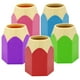 thumbnail image 2 of GOOHOCHY 5 uds. Portalápices con forma de lápiz, organizador de lápices, bote de lápices de oficina, almacenamiento de brochas de maquillaje, taza, decoración de mesa, 2 of 8