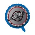 thumbnail image 2 of Creative Party Racing Flag Foil Balloon, 2 of 2