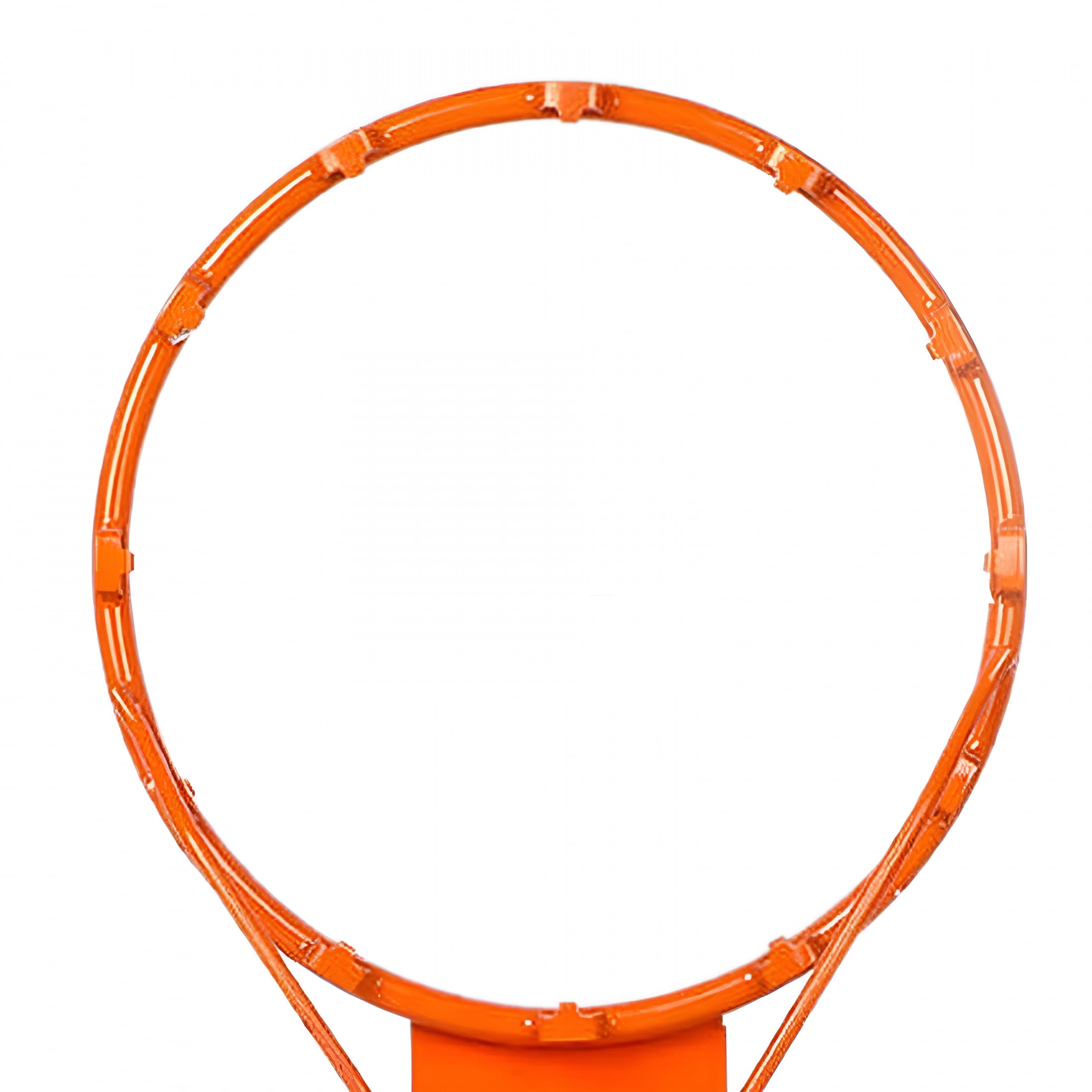 BESTSKY Wall Mounted Basketball Hoop Basketball Rim Goal Orange Steel for Indoor Outdoor Sports for Children