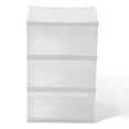thumbnail image 1 of Plastic Shoe Box Shoe Organizer Box Shoe Storage Box Transparent Shoe Box Dustproof Plastic Foldable Stackable Combined Shoe Organizer For Home Bedroom 3 Layer White, 1 of 8