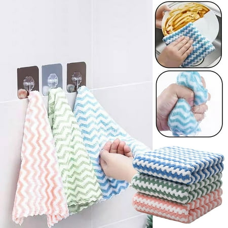 

pxiakgy kitchen decor towels dishcloths fast dish microfiber cleaning drying and cloths absorbent super dish microfiber cloth kitchen towels cleaning supplies 3pcs camouflage