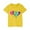 Yellow, variant on AJTQTH T-shirts for Kids Girls Boys Summer Comfy Cotton Clothes Short Sleeve Tops Round Neck Tees Love Print Cute Shirts Blouses Black 7 Years