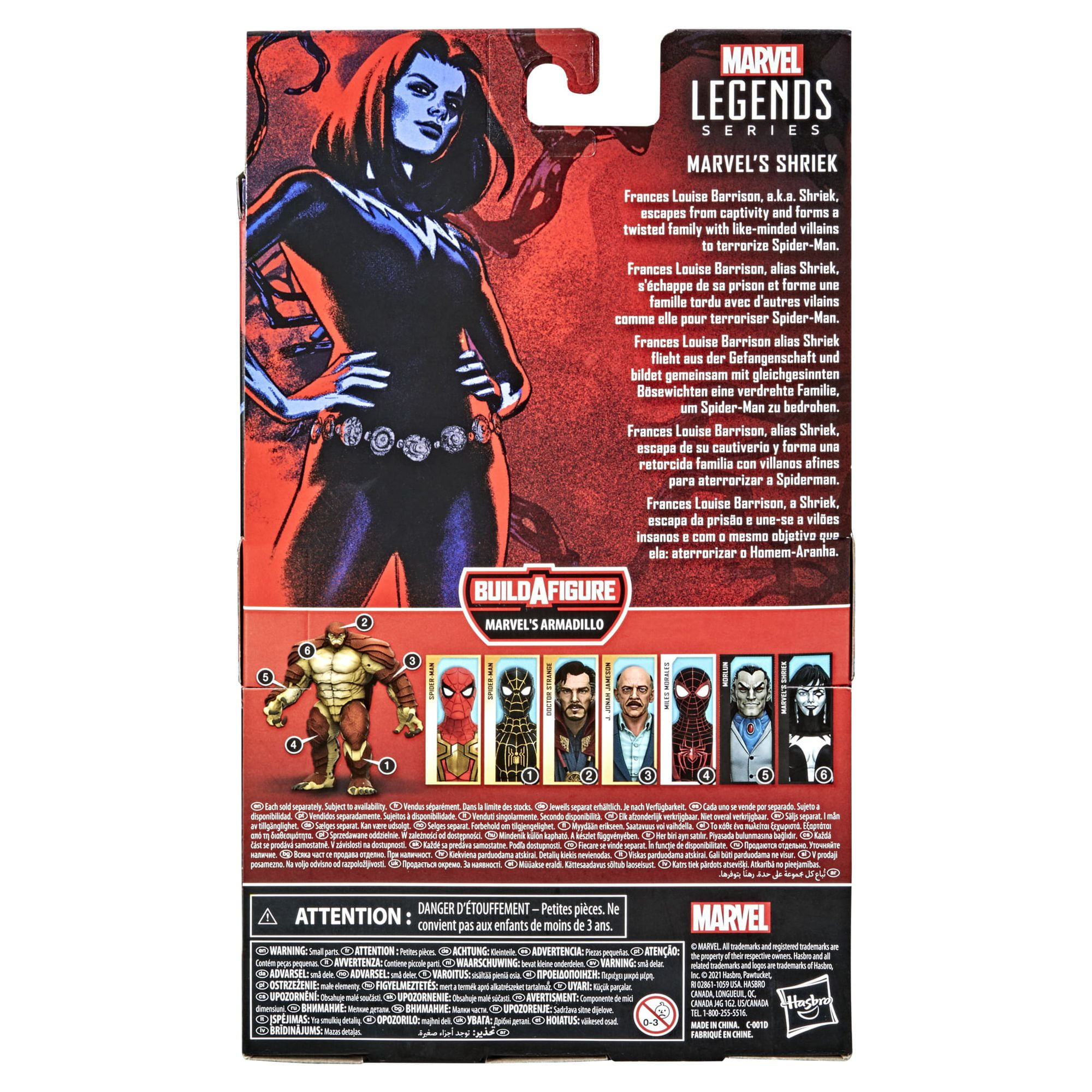 Marvel: Legends Shriek Kids Toy Action Figure for Boys and Girls Ages 4 5 6 7 8 and Up (6")