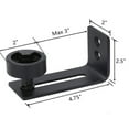 2x-heavy-duty-sliding-barn-door-floor-guide-adjustable-roller-floor-and