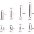 thumbnail image 2 of 168 800 piezas Kit surtido de tornillos autorroscantes M2 pequeños, tornillos para madera de cabeza plana Phillips avellanados (M2-4 mm 5 mm 6 mm 8 mm 10 mm 12 mm 16 mm 20 mm), 2 of 5