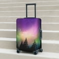 thumbnail image 4 of Cauagu Northern Lights Print Travel Luggage Cover,Travel Dust-proof Suitcase Cover Softside Suitcase Protector for 18-32inch,Not Included Suitcase, 4 of 8