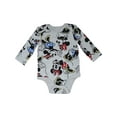 thumbnail image 3 of Disney Minnie Mouse Infant Baby Girls 3 Pack Bodysuits Newborn to Infant, 3 of 5