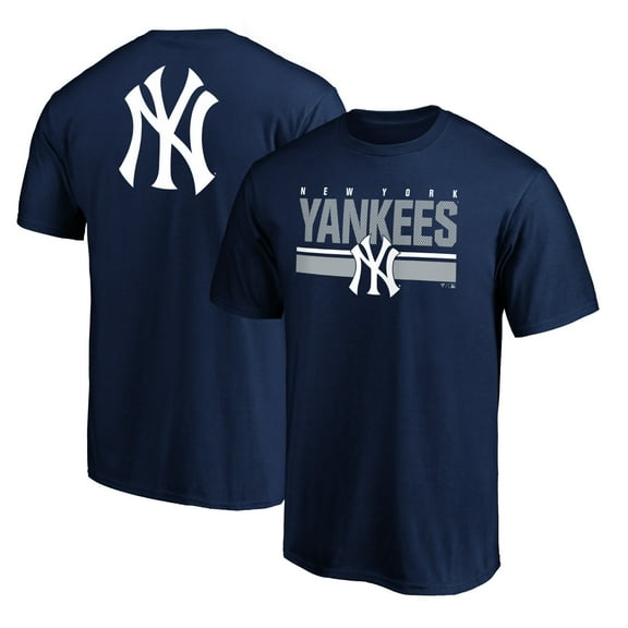 Men's Navy New York Yankees End Game Team Logo T-Shirt