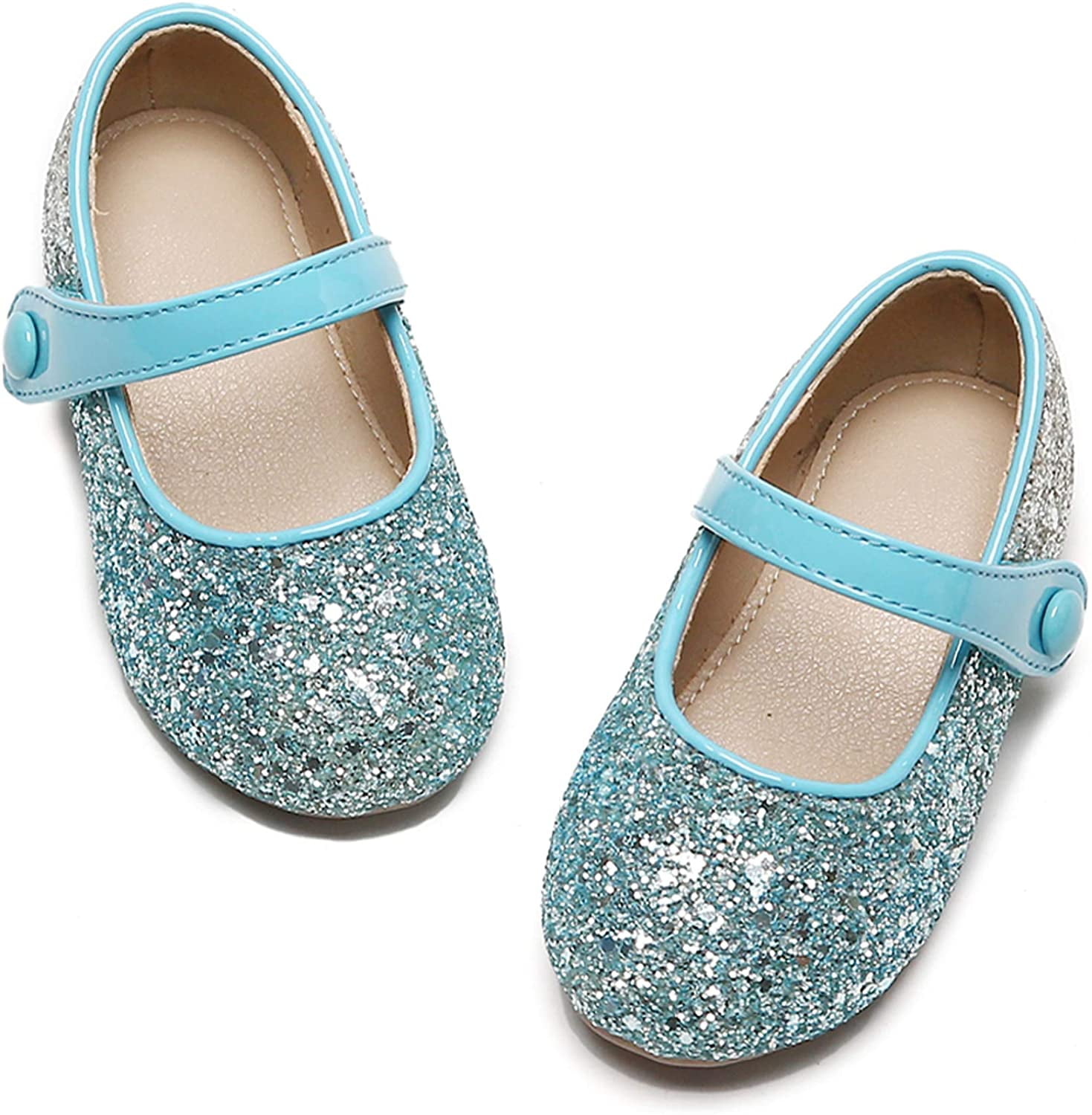 Toddler Little Girl Dress Shoes - Girl Mary Jane Flats Party School ...