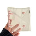 thumbnail image 1 of Mini PVC Notebook Binder Cover Planner Loose-Leaf Folder Envelope Cash, 1 of 8