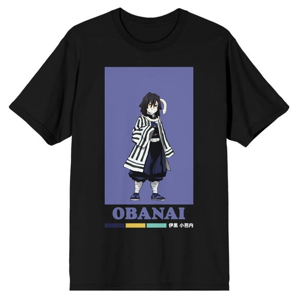 Demon Slayer Obanai Black T-Shirt