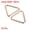 Gold Tone, variant on 20mm Inner Width Triangle Ring Buckle Iron Electroplated Dark Gray 20 Pack