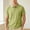 Green, variant on VgaVtl Preppy Polo Mens Shirts Short Sleeve Summer Everyday Color Block Button Casual Collared Mens Shirts