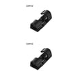 thumbnail image 4 of facefd 1/2/3/5 Cable Organizer Clips Home Office Tabletop ABS Wire Manager Cord Holder Wall Black 20pcs 2PCS, 4 of 6