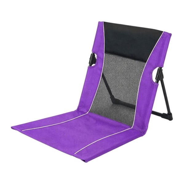 LAIQIEN Beach Camping Hiking Picnics Camp Chair for Adults, High Back Folding Camp Chair