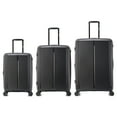 thumbnail image 6 of DUKAP AIRLEY 3-Piece Hardside Luggage Sets with Spinner Wheels, Handle and Trolley, (20"/24"/28"), Black, 6 of 11