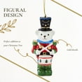 thumbnail image 6 of Spode Christmas Tree Teddy Bear Nutcracker Ornament - Festive Decoration, Novelty Bauble Seasonal Decor Essential - Ideal Holiday Keepsake for Christmas - Collectible Ornament for Home Decoration, 6 of 7