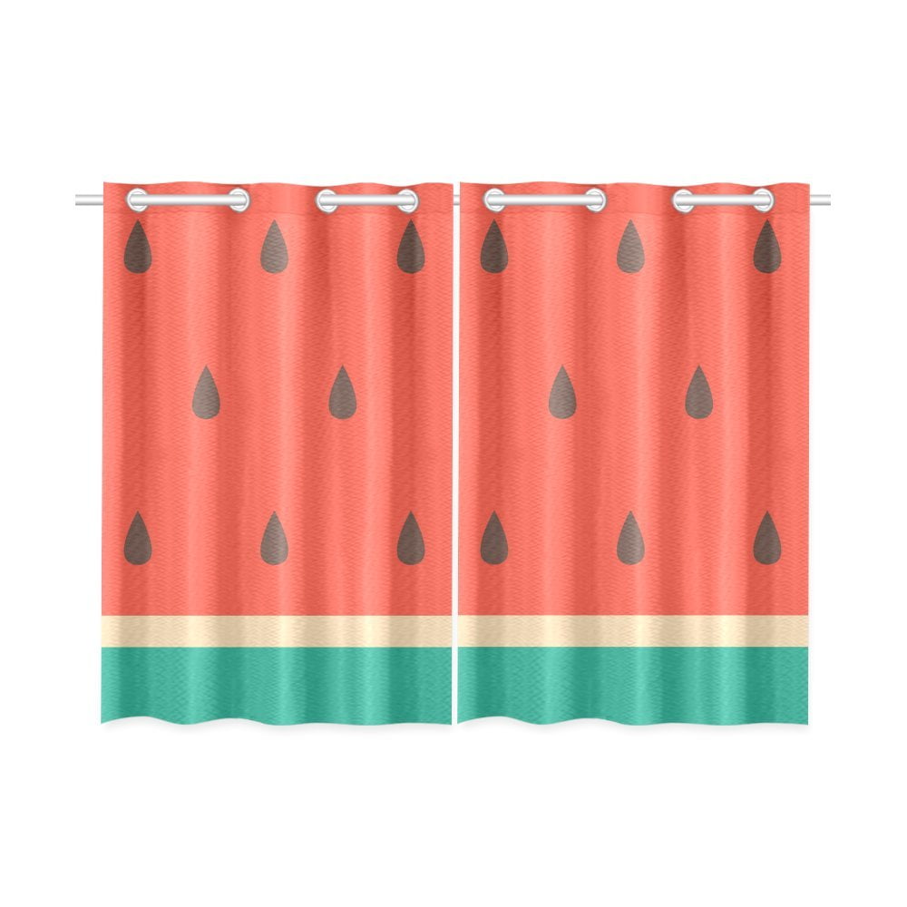 SALE New Watermelon Grapes Strawberries Valances Curtains Window Cover Valance 