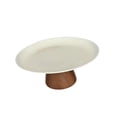 thumbnail image 3 of DOLITY Footed Fruit Bowl Stable Wooden Base for Kitchen Countertop Home Living Room S, 3 of 9