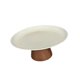thumbnail image 3 of Frutero con pedestal para servir en la sala de estar, la cocina y la oficina. Plato blanco, 3 of 9