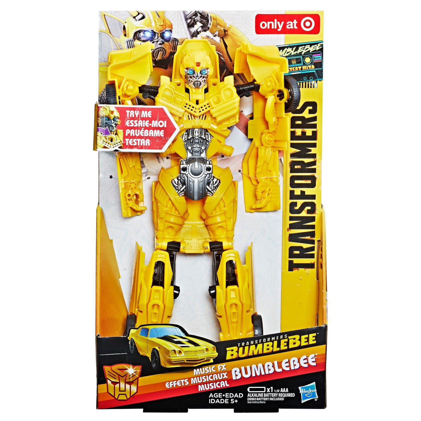 Transformers Bumblebee Greatest Hits Music FX Bumblebee Action Figure