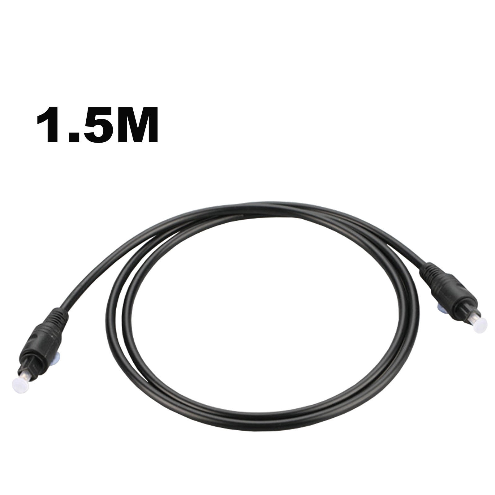Goobay Câble de liaison audio numérique optique Toslink 51225, 2,2 mm de diamètre, 2 m de longueur de câble