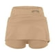 thumbnail image 5 of Falda culotte de talle medio para mujer: cintura elástica, bolsillos laterales, diseño fluido en capas, falda estampada informal para el verano., 5 of 5