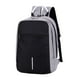 thumbnail image 4 of Mochila de viaje para portátil, transpirable, ligera, para la universidad, para mujer y hombre. Gris claro, 4 of 9