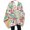 Cartoon Skull with Speech Bubbles, variant on Dailycode Fleece Wearable Blanket Poncho Double Layer Blanket Shawl Wrap with Pockets Zipper for Adults, Cartoon Skull Star Cloud