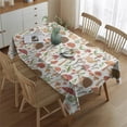 thumbnail image 2 of Cute Hedgehog and Mushroom Rectangle Tablecloth 60"x84",Waterproof Polyester Rectangle Table Cloth, Wipeable Spillproof Polyester Tablecloth for Dining, Camping, Indoor and Outdoor, 2 of 5