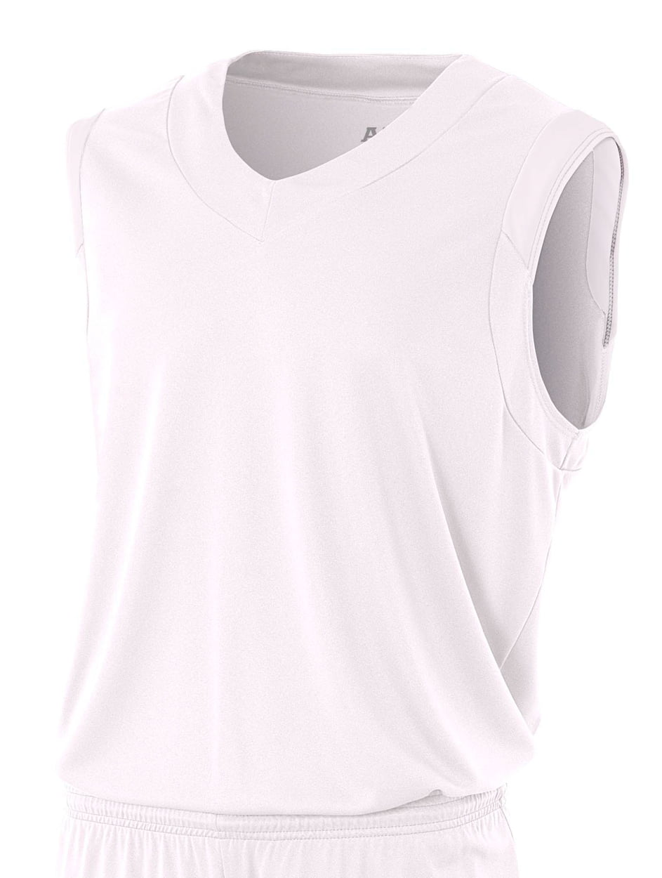 A4 Drop Ship Youth V-Neck Muscle Tee