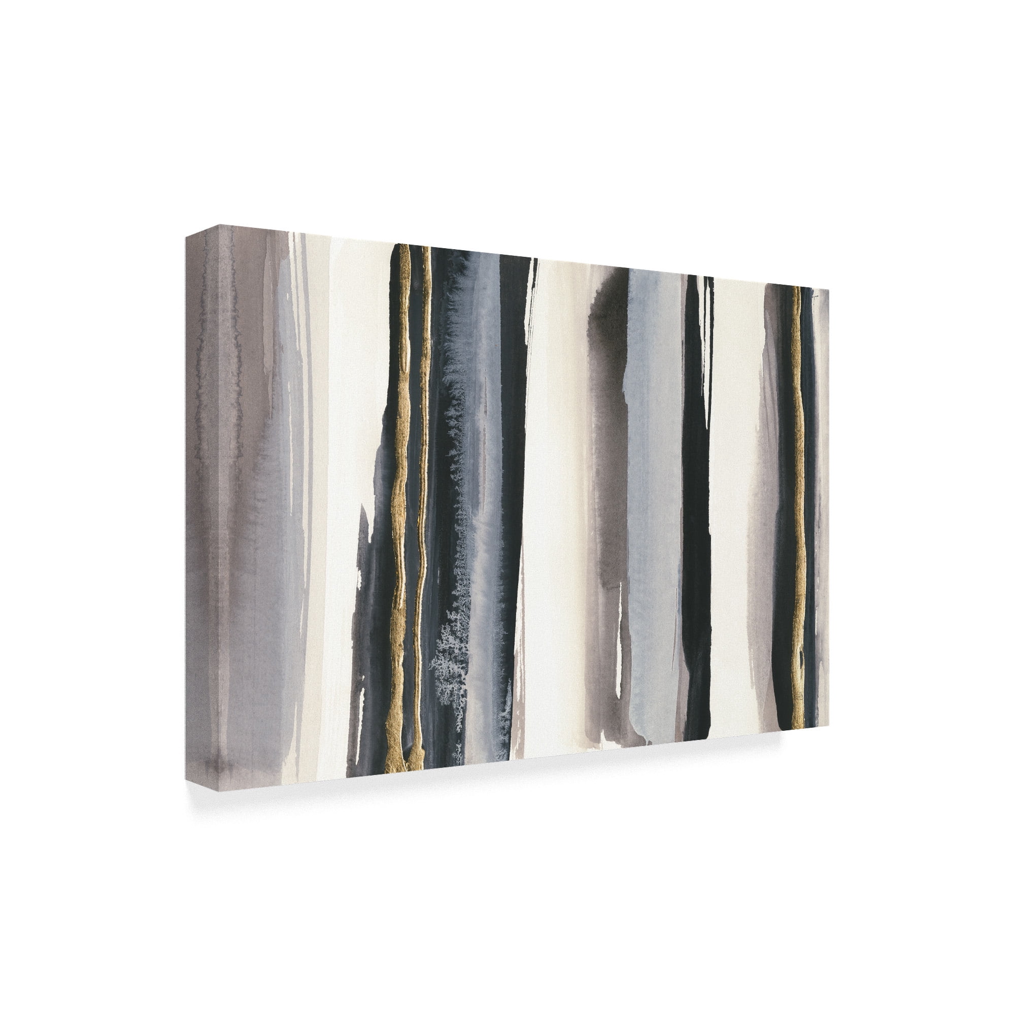 Trademark Fine Art 'Gilded Grey IV Crop III' Canvas Art by Chris Paschke