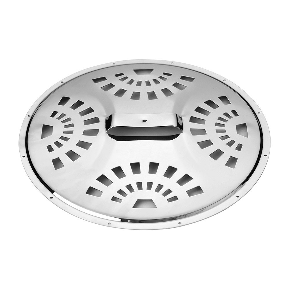 Chrome Plated Metal Guitar Cover Plate for Dobro Resonator Guitar