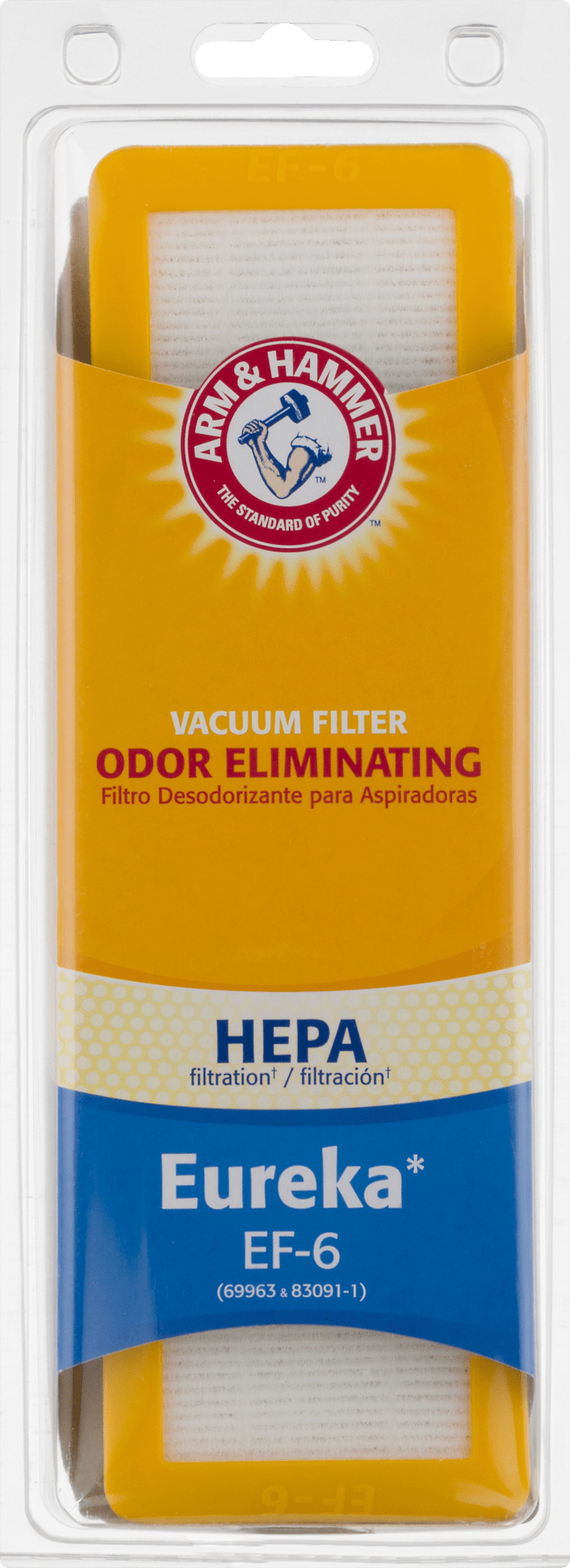 Arm & Hammer Odor-Eliminating HEPA Vacuum Filters for AirSpeed, Eureka EF-6 - image 4 of 5